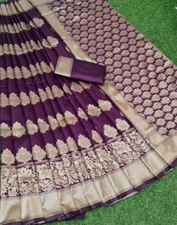 Soft Lichi R 114 Fancy Lichi Silk Designer Saree Collection